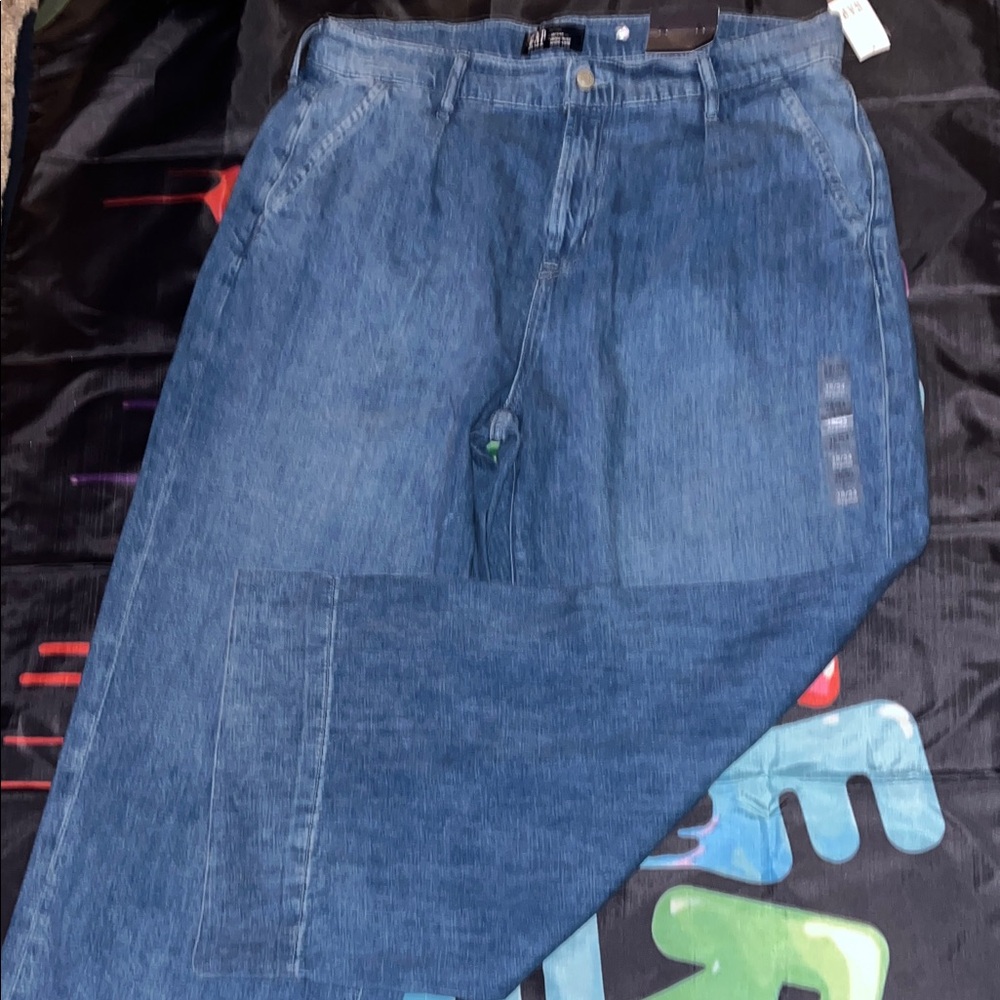GAP Blue Wide Leg Pants